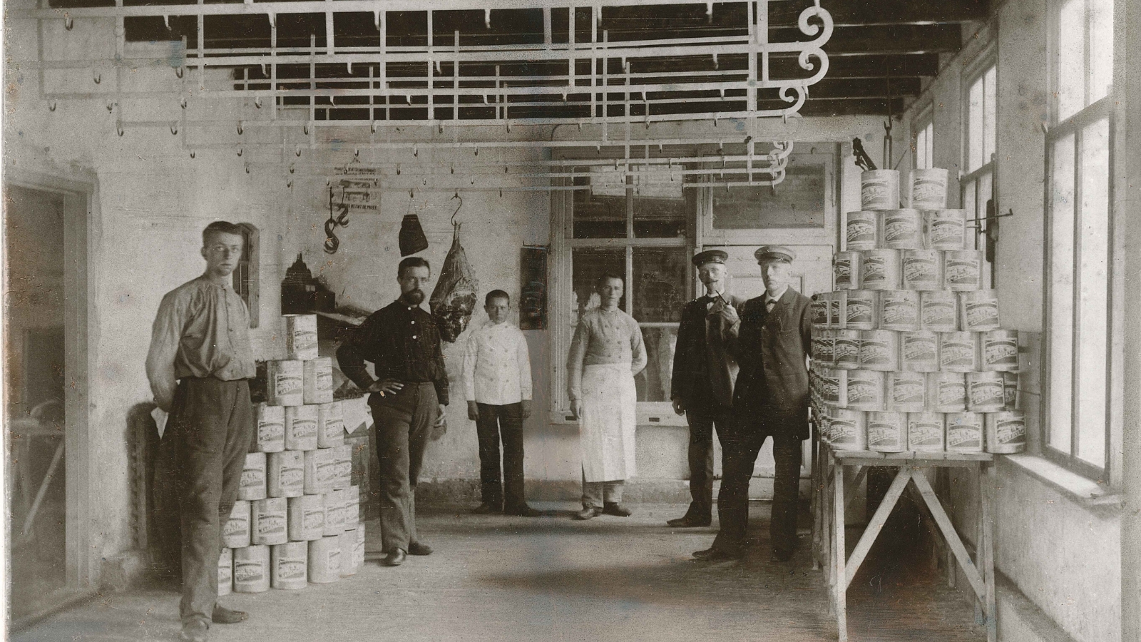 De Smilde Slagerij in Heerenveen, het begin van het huidige Royal Smilde